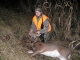 Melissa"s first deer black powder, fall "07